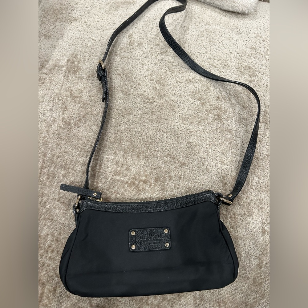 Kate Spade Elegant Black Crossbody Bag